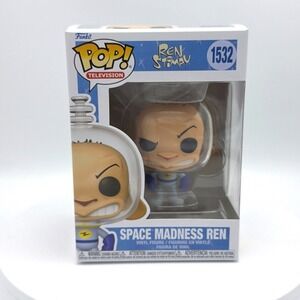 Funko Pop Space Madness Ren 1532 Ren and Stimpy Vinyl Figure New Nickelodeon